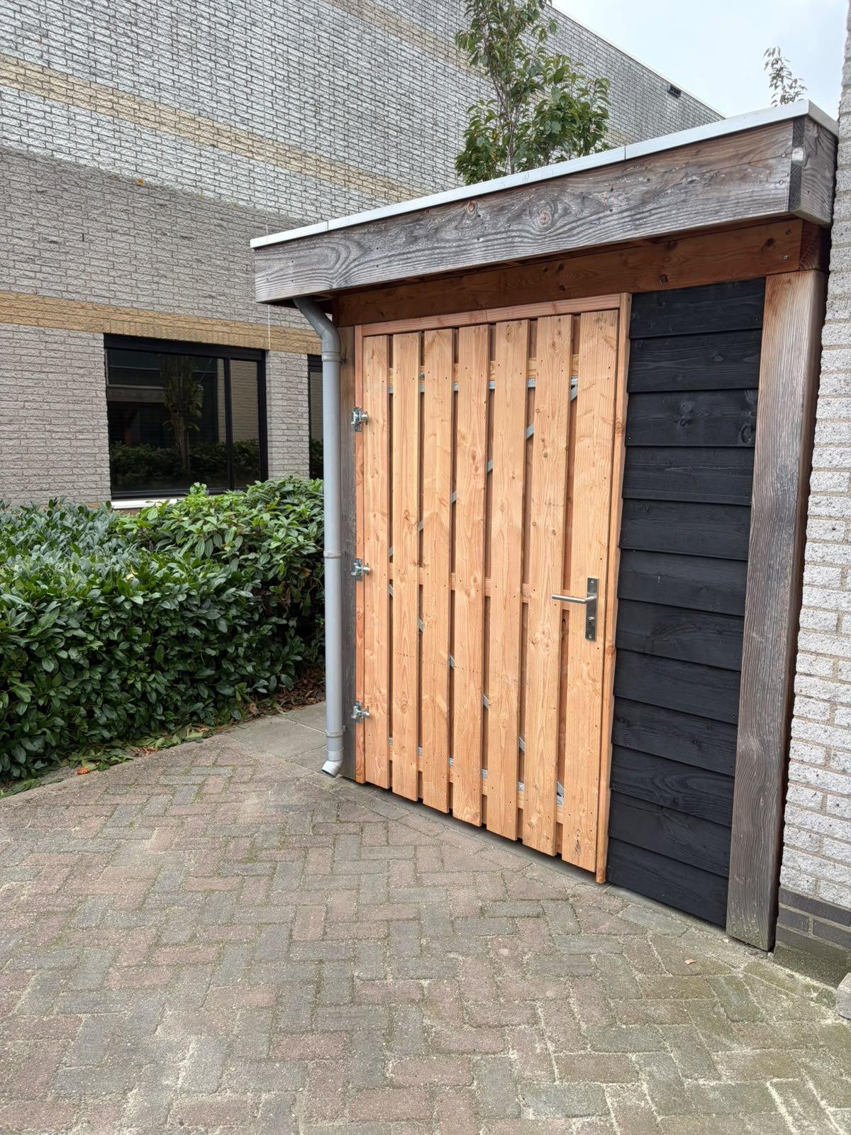 Houten berging